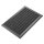 Fußmatte außen 40x60 cm mit schwarzem Aluminium Rand, Türmatte Outdoor wetterfest Schuhabstreifer mit Polypropylen-Fasern